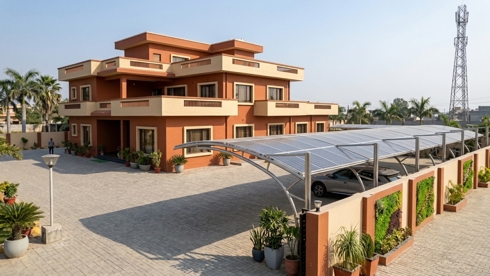 Tensile Shed Installation 3